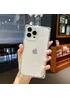 Силиконовый чехол "Square" квадратный для iPhone 14 Pro Max Прозрачный
