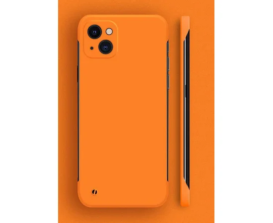Пластикова накладка "Candy Color Matte" для Apple iPhone 14 Помаранчевий
