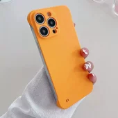 Пластиковая накладка "Candy Color Matte" для Apple iPhone 14 Pro Желтый