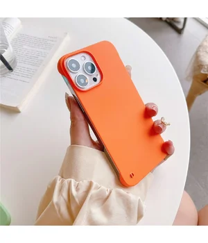 Пластикова накладка "Candy Color Matte" для Apple iPhone 14 Pro Max Помаранчевий