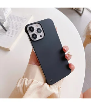 Пластиковая накладка "Candy Color Matte" для Apple iPhone 13 Pro Max Черный