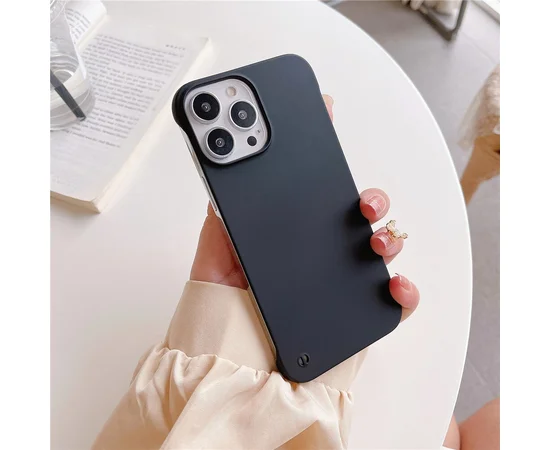 Пластикова накладка "Candy Color Matte" для Apple iPhone 12 Pro Max Чорний