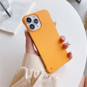 Пластиковая накладка "Candy Color Matte" для Apple iPhone 14 Pro Желтый