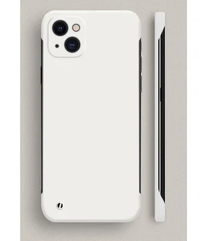 Пластиковая накладка "Candy Color Matte" для Apple iPhone 13 Белый Пластиковая накладка "Candy Color Matte" для Apple iPhone 13 Белый