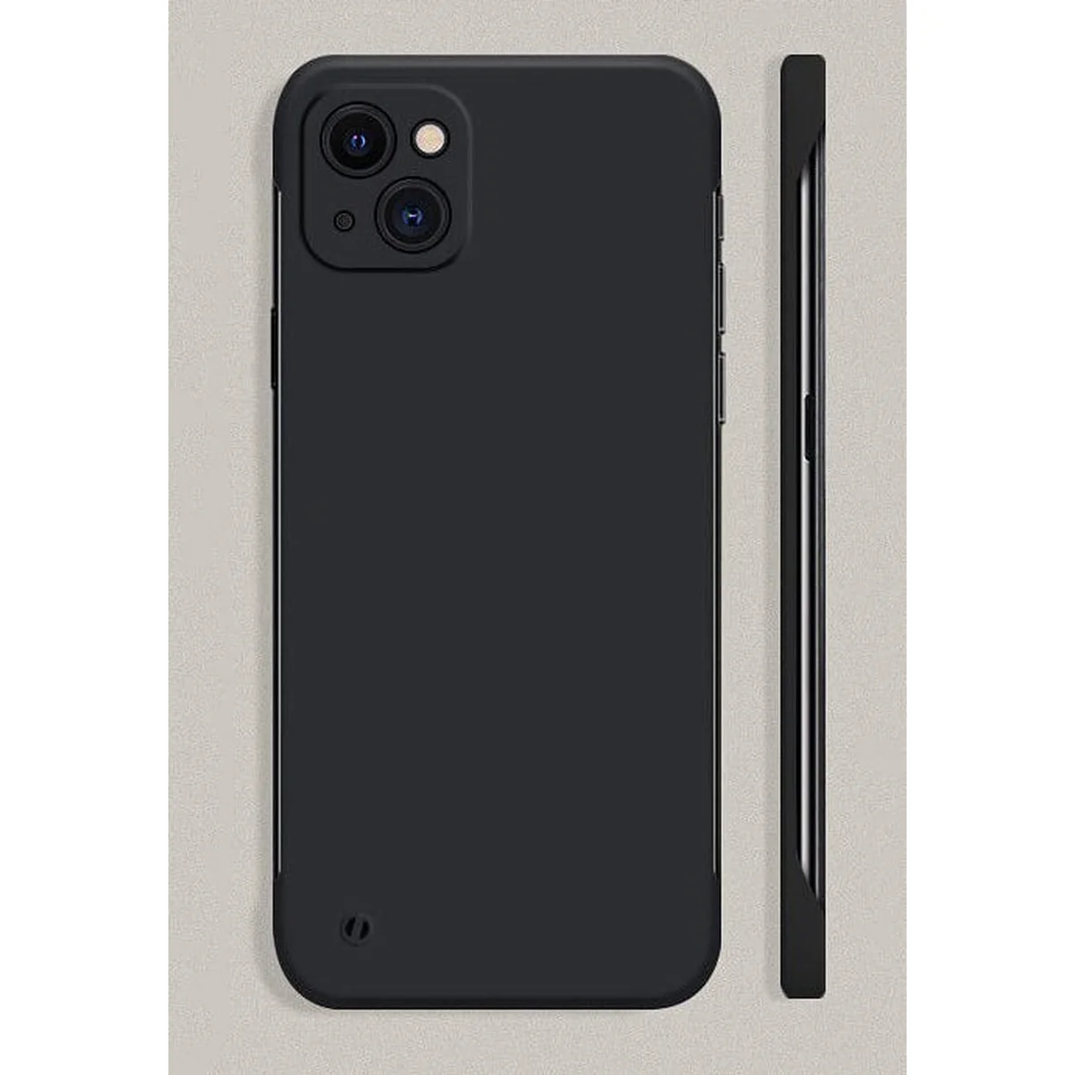 Пластикова накладка "Candy Color Matte" для Apple iPhone 14 Plus Чорний