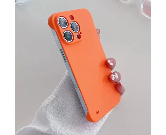 Пластикова накладка "Candy Color Matte" для Apple iPhone 14 Pro Помаранчевий