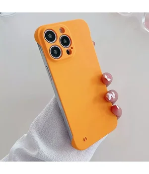 Пластиковая накладка "Candy Color Matte" для Apple iPhone 14 Pro Max Желтый