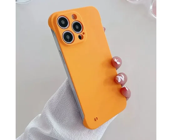 Пластиковая накладка "Candy Color Matte" для Apple iPhone 14 Pro Желтый