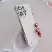 Пластиковая накладка "Candy Color Matte" для Apple iPhone 14 Белый