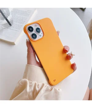 Пластиковая накладка "Candy Color Matte" для Apple iPhone 14 Pro Max Желтый