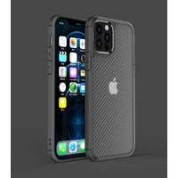 Противоударный чехол "Carbon Matte" для iPhone 14 Pro Max Черный