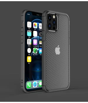 Противоударный чехол "Carbon Matte" для iPhone 13 Pro Черный Противоударный чехол "Carbon Matte" для iPhone 13 Pro Черный