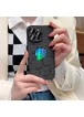 Силиконовый чехол "Laser Case" Kitten для iPhone 14 Pro Max Черный