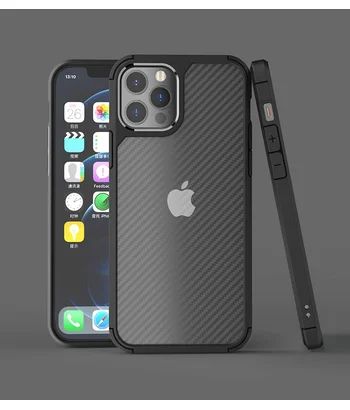 Протиударний чохол "Carbon Matte" для iPhone 13 Pro Чорний Протиударний чохол "Carbon Matte" для iPhone 13 Pro Чорний