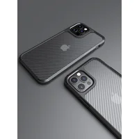 Противоударный чехол "Carbon Matte" для iPhone 14 Pro Max Черный