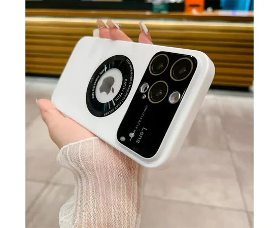 Пластиковий чохол "Slim Matte" with MagSafe для Apple iPhone 12 Pro Max Білий