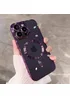 Силиконовый чехол "Transparent Plating" with MagSafe для Apple iPhone 16 Pro Max Фиолетовый