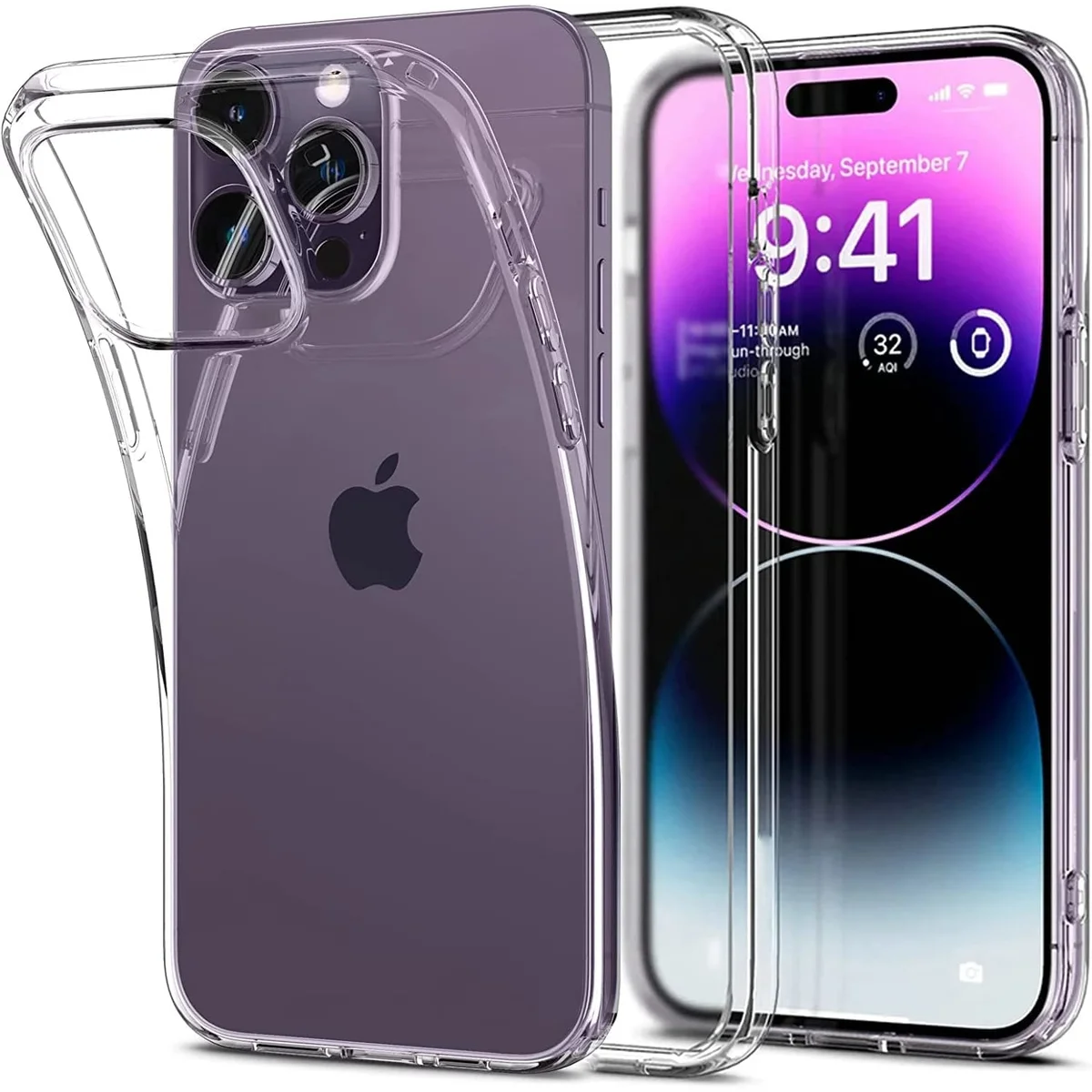 Силиконовый чехол "Thin Transparent" для Apple iPhone 11 Pro Бесцветный (Прозрачный)