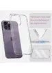 Силіконовий чохол "Thin Transparent" для Apple iPhone 14 Pro Безбарвний (Прозорий)