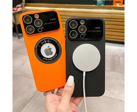 Пластиковий чохол "Slim Matte" with MagSafe для Apple iPhone 12 Pro Max Білий