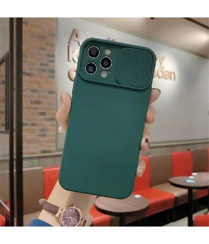 Силіконовий чохол "Lens Protection" для iPhone 14 Pro Max Зелений