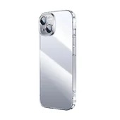 Силиконовый ультратонкий чехол BASEUS "Simple Series" для iPhone 15 Plus Прозрачный