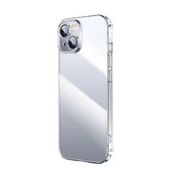 Силиконовый ультратонкий чехол BASEUS "Simple Series" для iPhone 15 Plus Прозрачный