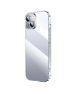 Силіконовий ультратонкий чохол BASEUS "Simple Series" для iPhone 15 Plus Прозорий