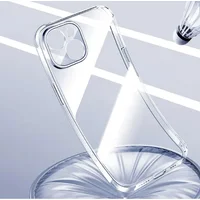 Силиконовый ультратонкий чехол BASEUS "Simple Series" для iPhone 15 Plus Прозрачный