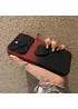 Силіконовий чохол "Black Heart" для iPhone 13 Pro Max Бордовий