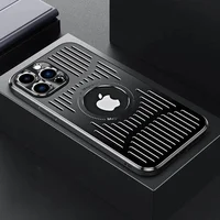Алюминиевый чехол "Metal Heat" Case with MagSafe для Apple iPhone 15 Pro Черный