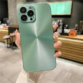 Силиконовый чехол "CD Line" для iPhone 15 Pro Зеленый