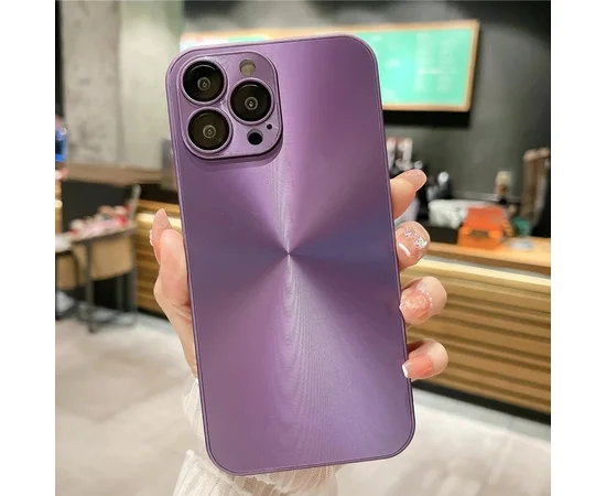 Силиконовый чехол "CD Line" для iPhone 14 Pro Max Фиолетовый