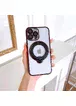 Силиконовый чехол "Transparent Standing" с подставкой для iPhone 13 Pro Max Черный