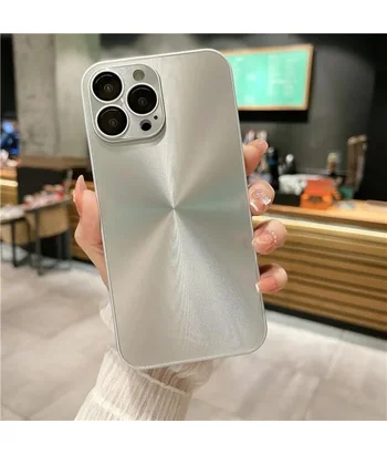 Силіконовий чохол "CD Line" для iPhone 15 Pro Срібний