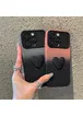 Силиконовый чехол "Black Heart" для iPhone 15 Pro Графитовый