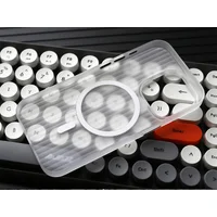 Пластиковый чехол "Luxury Corrugated" with MagSafe для Apple iPhone 14 Pro Max Прозрачный