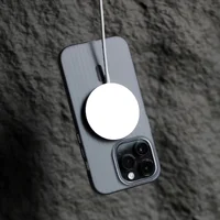 Пластиковый чехол "Luxury Corrugated" with MagSafe для Apple iPhone 14 Pro Max Прозрачный