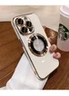 Силиконовый чехол "Diamond Plating" with MagSafe для Apple iPhone 13 Pro Max Белый