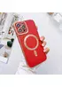 Силиконовый чехол "Luxury Plating" with MagSafe для Apple iPhone 12 Pro Max Rose Red
