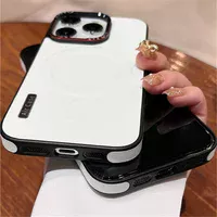 Пластиковый чехол "UltraThin Air Case" with MagSafe для Apple iPhone 15 Pro Белый