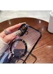 Силиконовый чехол "Transparent Plating" with MagSafe для Apple iPhone 16 Черный