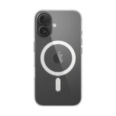 Силиконовый чехол "JASTER" with MagSafe для iPhone 16 Прозрачный