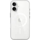 Силиконовый чехол "JASTER" with MagSafe для iPhone 16 Прозрачный