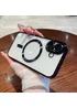 Силіконовий чохол "Transparent Plating" with MagSafe для Apple iPhone 16 Plus Чорний