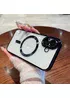 Силіконовий чохол "Transparent Plating" with MagSafe для Apple iPhone 16 Plus Чорний