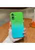 Силіконовий чохол "Luxury Gradient" with MagSafe для Apple iPhone 16 Зелено-блакитний