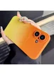 Силіконовий чохол "Luxury Gradient" with MagSafe Apple iPhone 16 Помаранчево-жовтий