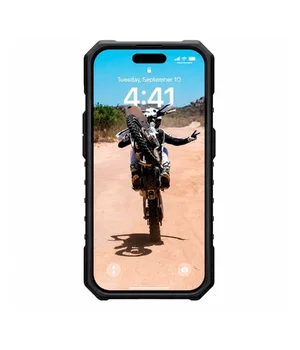Протиударний чохол "UAG" Pathfinder with MagSafe для Apple iPhone 16 Pro Помаранчевий