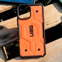 Протиударний чохол "UAG" Pathfinder with MagSafe для Apple iPhone 16 Pro Max Помаранчевий